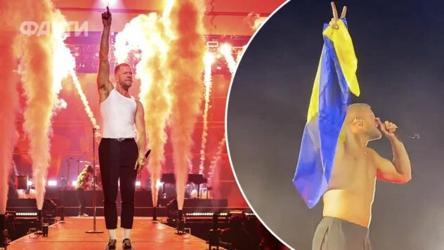 Imagine Dragons hisst erneut ukrainische Flagge bei Konzert in Mailand