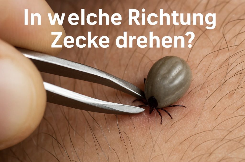 In welche Richtung dreht man die Zecke: ausführliche Anleitung zur richtigen Entfernung