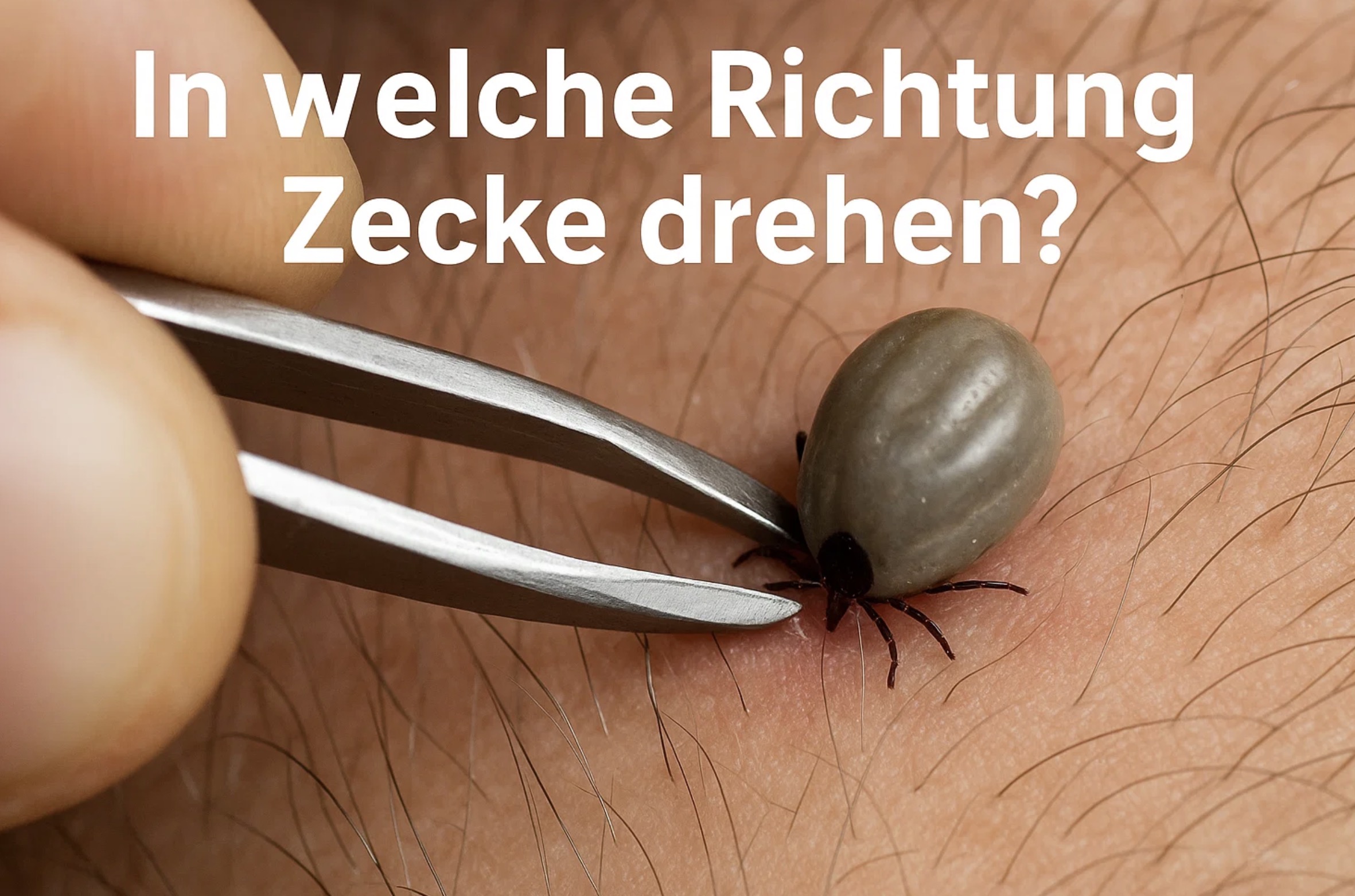 In welche Richtung dreht man die Zecke: ausführliche Anleitung zur richtigen Entfernung