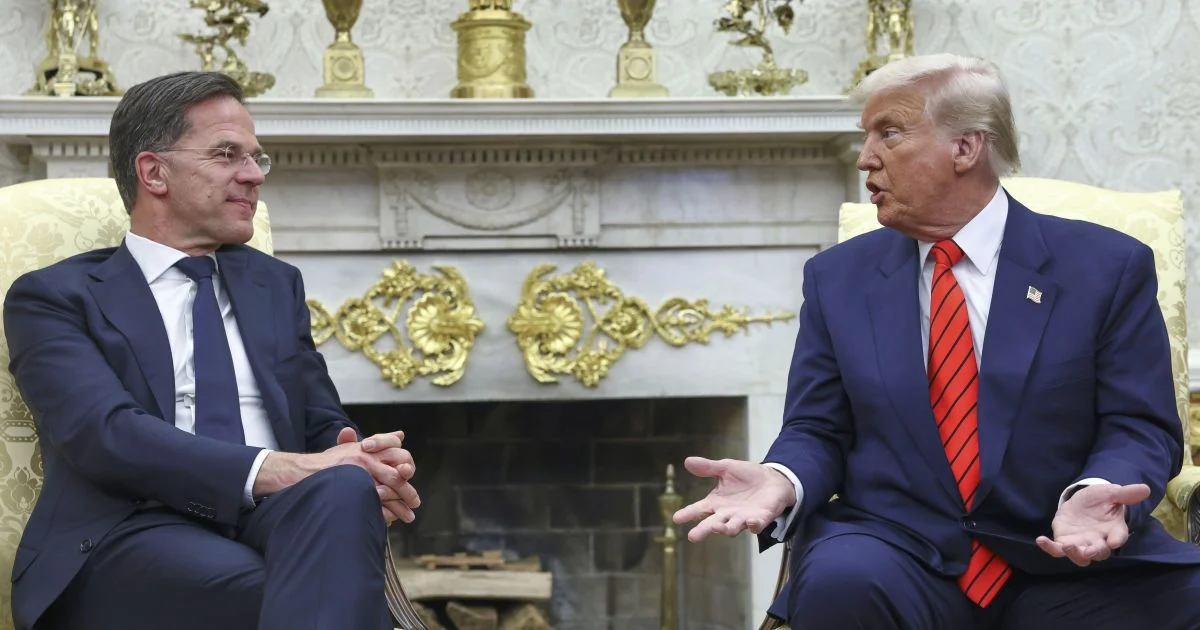 NATO-Generalsekretär Rutte nannte Trump „Papi“, worauf dieser humorvoll reagierte und seine Beziehungen zu den Verbündeten sowie Forderungen an die NATO erläuterte.