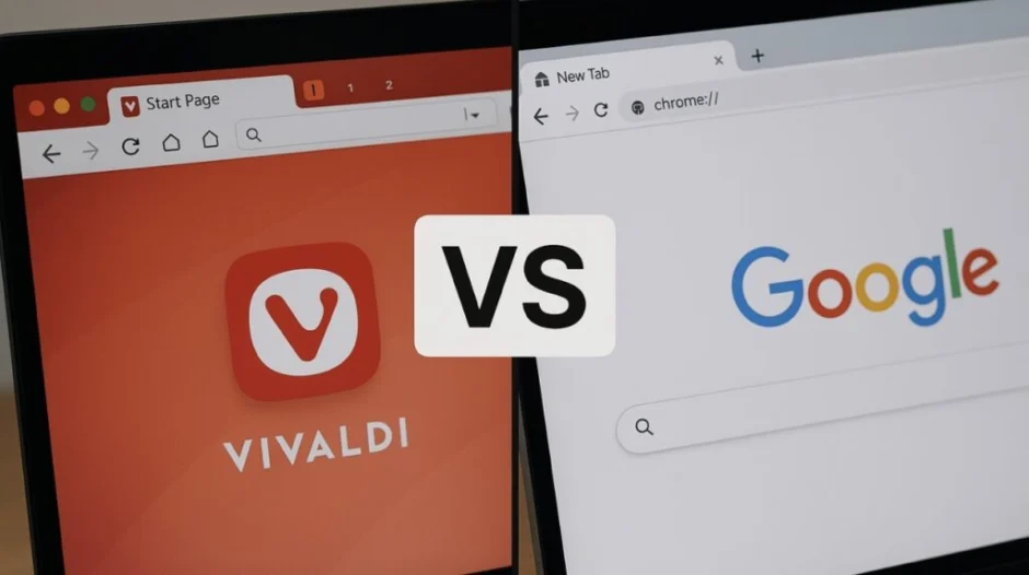 Vivaldi bietet im Vergleich zu Chrome mehr Datenschutz, Flexibilität und integrierte Tools – eine ernsthafte Browser-Alternative für anspruchsvolle Nutzer 2025.