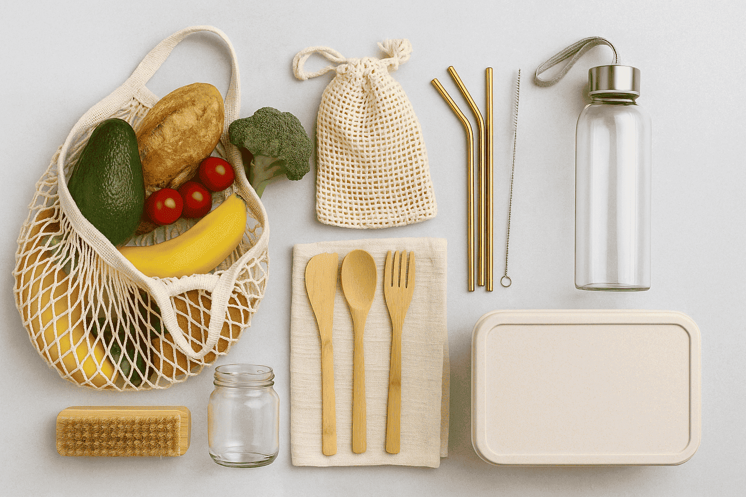 Ökologisch in der Stadt leben: Mülltrennung, Plastikverzicht und bewusster Konsum – einfache Wege zu einem nachhaltigeren Alltag.