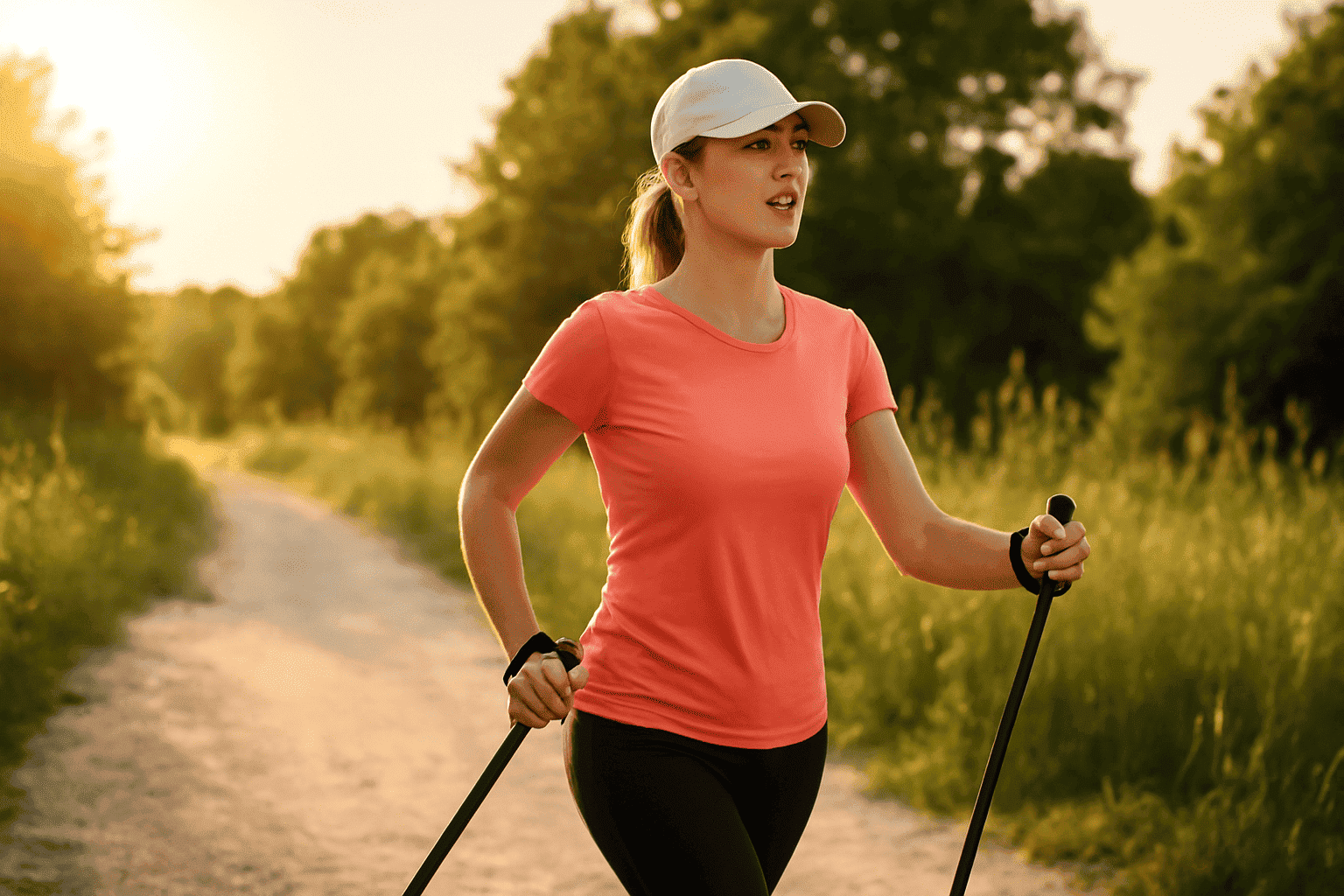Skandinavisches Gehen ist ein hervorragendes Training bei Hitze. Erfahren Sie, wie Sie sicher trainieren, um Überhitzung zu vermeiden und Ihre Gesundheit zu verbessern.