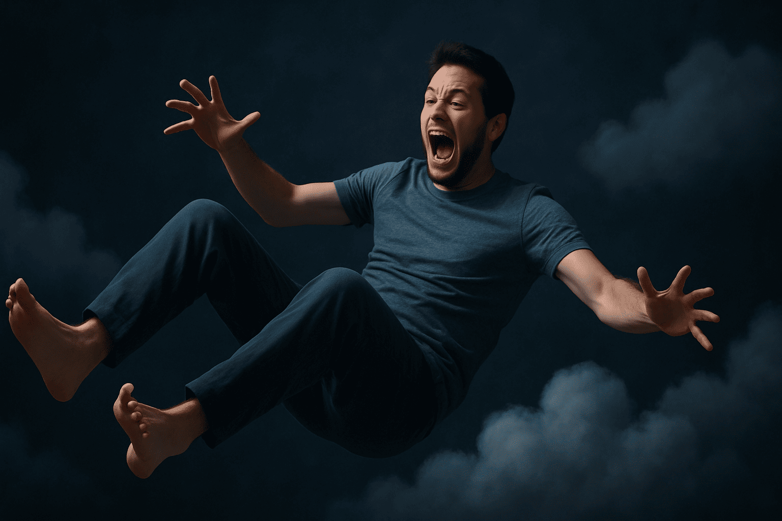 Warum fühlt man sich im Traum, als würde man fallen? Ursachen, Psychologie und Symbolik des Fallens beim Einschlafen erklärt.