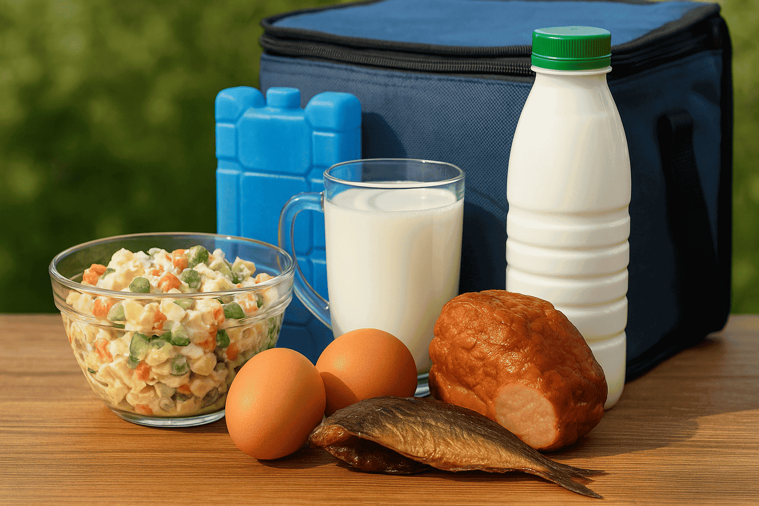 Wie man Lebensmittelvergiftungen im Sommer vermeidet: Was man bei Hitze nicht essen sollte und wie man Lebensmittel richtig lagert. Praktische Tipps und Hinweise.