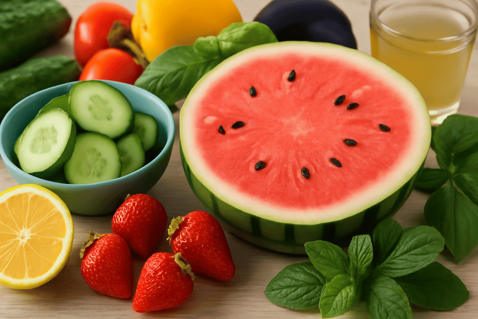 Sommerdiät: Produkte, die den Körper kühlen, helfen, die Energie in der Hitze zu erhalten und Ihre Gesundheit in den Sommermonaten zu unterstützen. Erfahren Sie, wie man richtig isst.