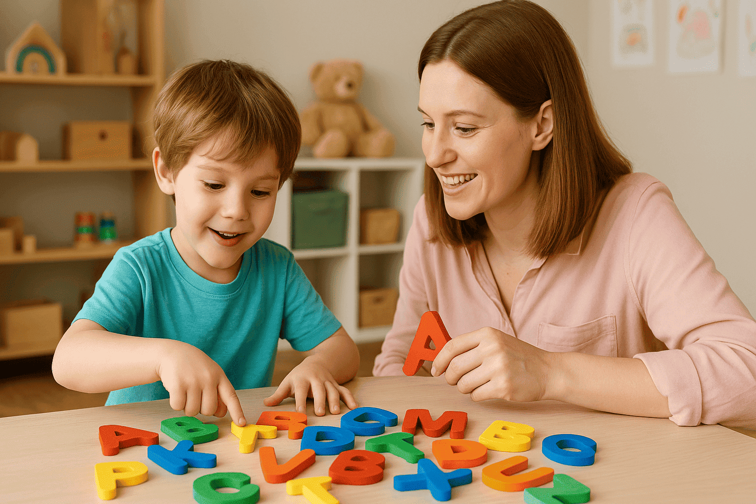 Wie man ein 5–6-jähriges Kind spielerisch für Buchstaben begeistert: Tipps, Motivation, Spiele und kreative Ideen für ein erfolgreiches frühes Lernen.