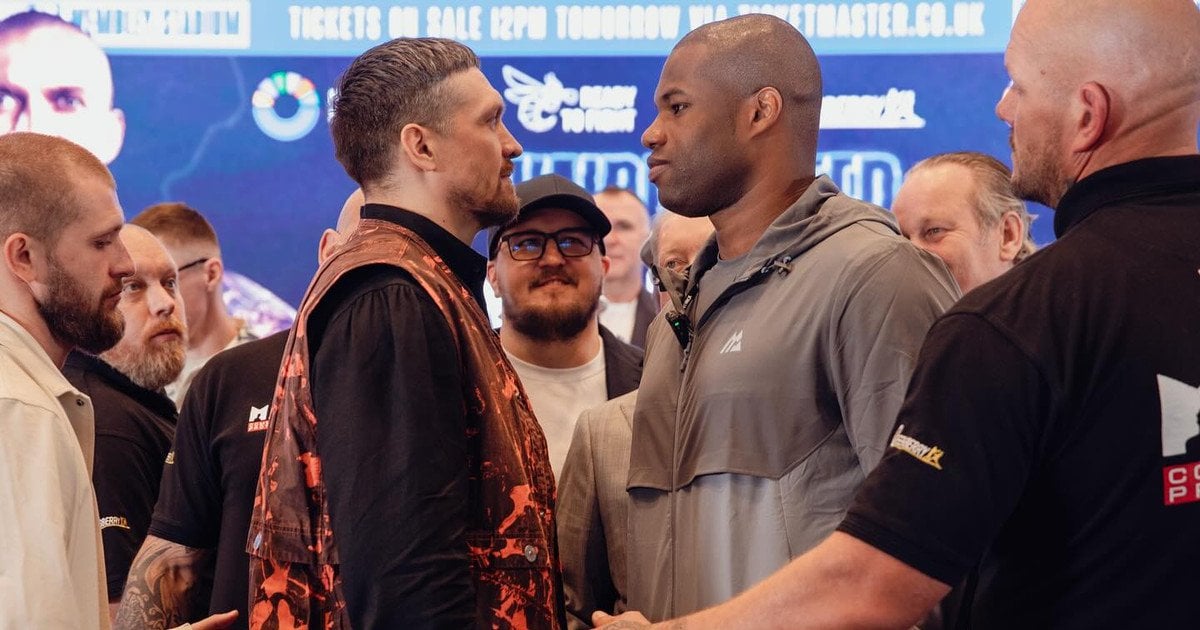 Usyk und Dubois erhalten für den Rückkampf im Wembley-Stadion rekordverdächtige Gagen: Das Gesamtpreisgeld beträgt 203,5 Millionen US-Dollar.
