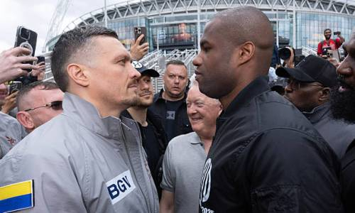 Usyk gegen Dubois live am 19. Juli: Wo und wann der Boxkampf online auf MEGOGO und DAZN übertragen wird. Hauptkampf ab ca. 23:30 Uhr Kiewer Zeit.