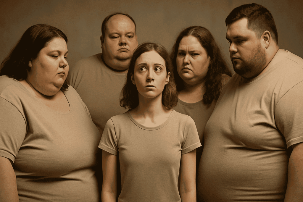 Was bedeutet ein Traum, in dem dich sehr dicke Menschen umgeben? Detaillierte Deutung mit psychologischer und spiritueller Analyse.