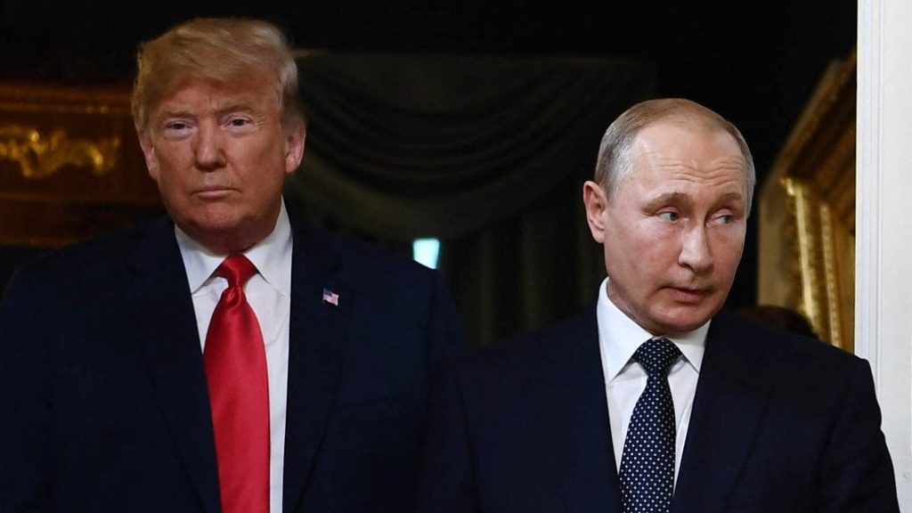 Donald Trump trifft Wladimir Putin am 15. August 2025 in Anchorage, Alaska. Der US-Präsident verlässt das Weiße Haus am Morgen, Rückkehr ist am 16. August geplant.