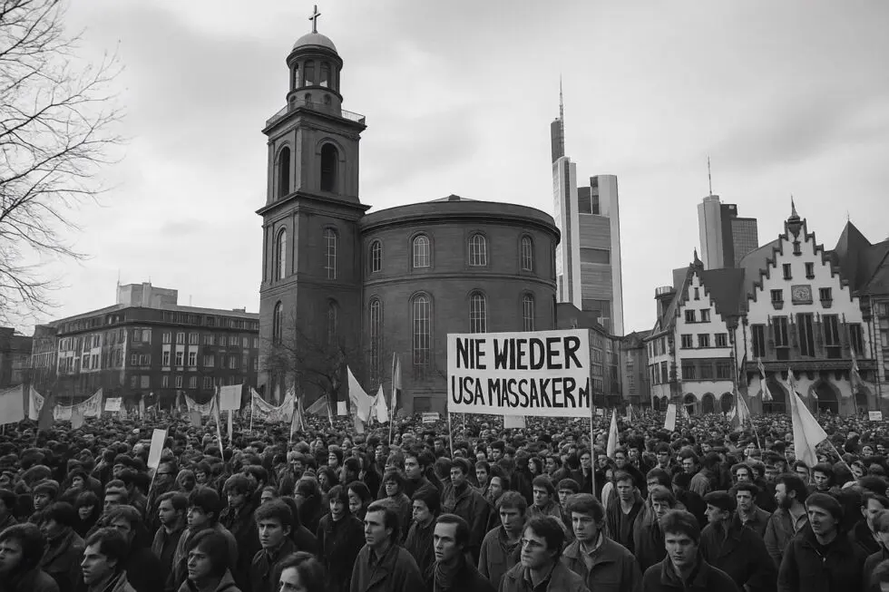 Frankfurt ist ein historisches Epizentrum politischer Proteste und gesellschaftlicher Umwälzungen. Die Stadt schreibt ihre Protestgeschichte weiter und bleibt ein Symbol für Demokratie und Widerstand.