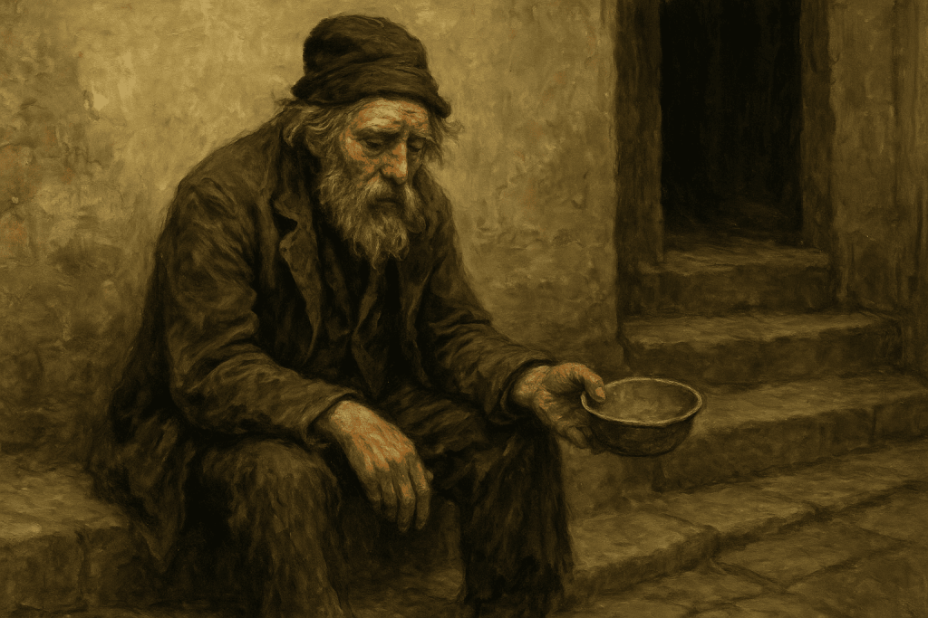 Erfahren Sie, was es bedeutet, sich im Traum als Bettler zu sehen. Detaillierte Deutung: psychologisch, spirituell und volkstümlich