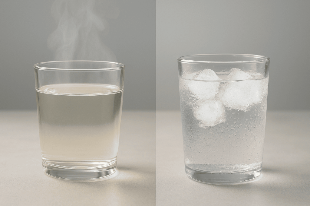 Erfahren Sie, ob es besser ist, morgens warmes oder kaltes Wasser zu trinken. Ärztliche Tipps, Nutzen und Risiken, Wirkung auf den Körper, Empfehlungen.