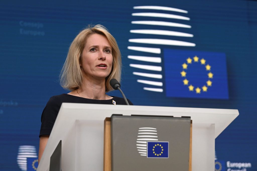 Kallas Russland erhält eingefrorene Gelder nur mit Zahlungen