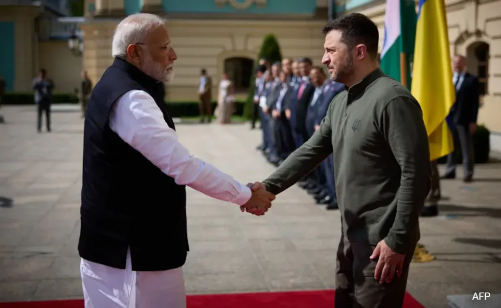 Modi und Selenskyj sprechen über Frieden in der Ukraine