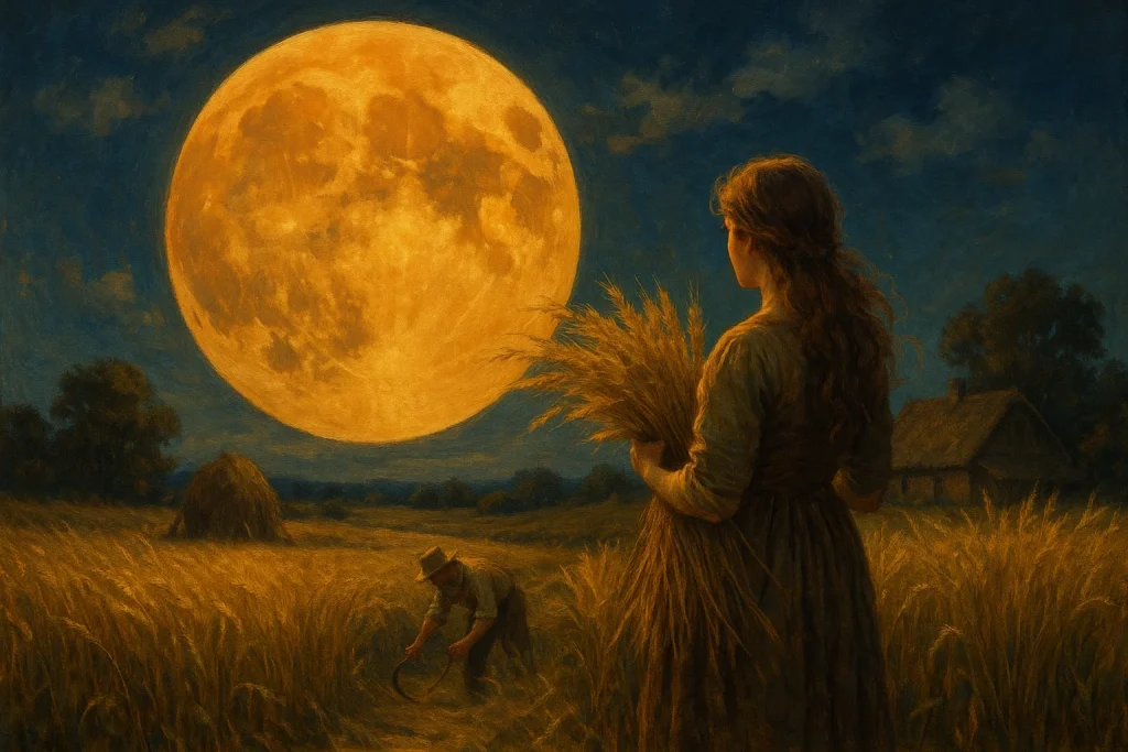 Vollmond September 2025 Erntemond, Datum und Rituale