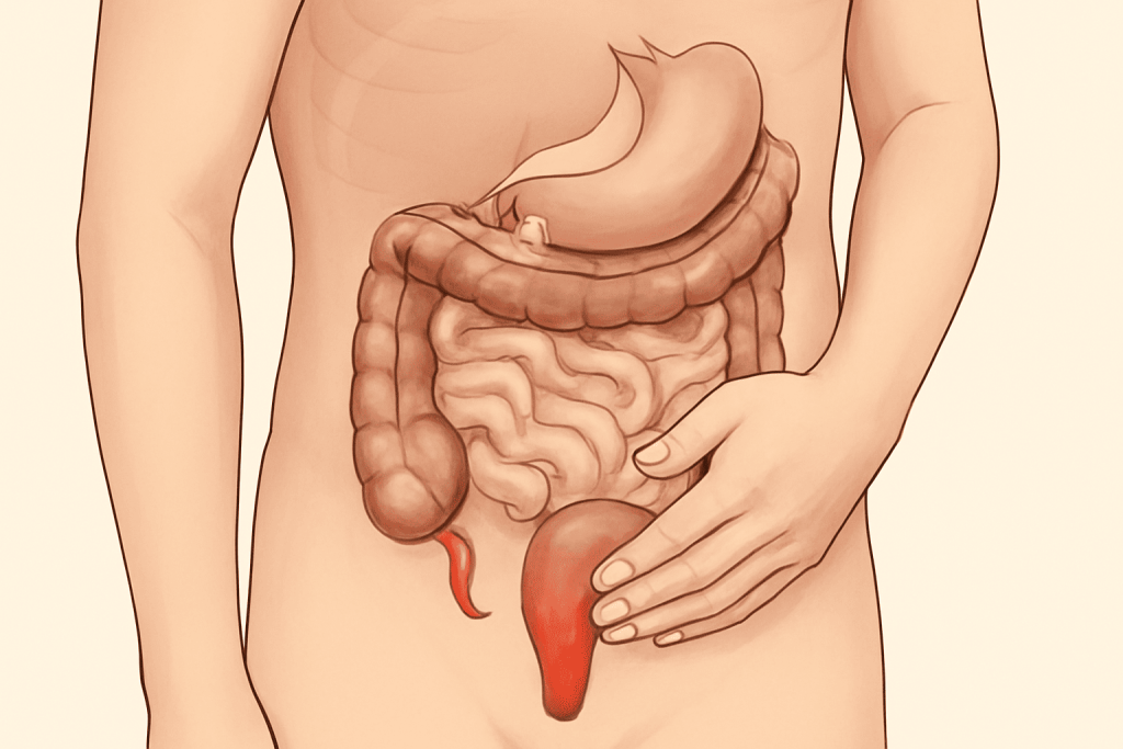 Wie man Blinddarmentzündung von anderen Bauchschmerzen unterscheidet? Erfahren Sie die wichtigsten Anzeichen und erhalten Sie eine Schritt-für-Schritt-Anleitung für die richtige Diagnose.