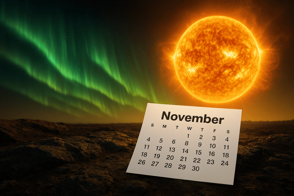 Prognose der Magnetstürme im November 2025 – Termine, Risiken und Tipps Prognose der Magnetstürme im November 2025: Termine, Intensität, Auswirkungen auf die Gesundheit und Tipps zum Schutz vor Sonnenaktivität.