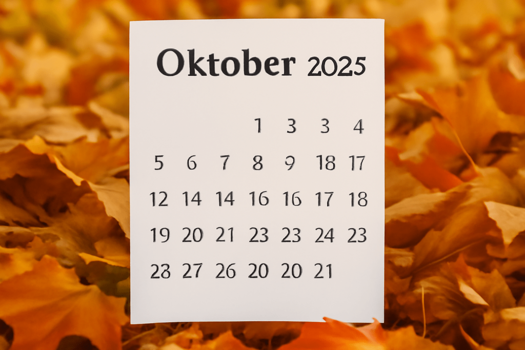 Erfahren Sie, welche Tage im Oktober 2025 nach dem Mondkalender günstig und ungünstig sind. Mondphasen, Planungstipps und Empfehlungen.