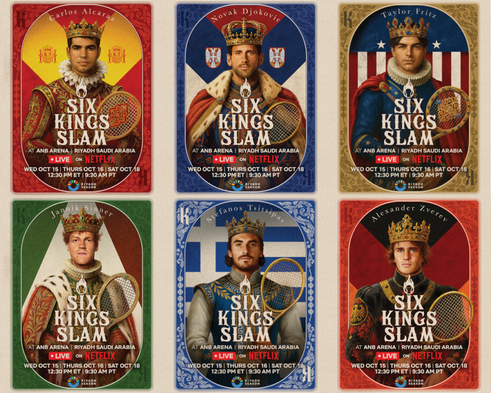 Finale des Six Kings Slam 2025 in Riad: Wann und wo das Match Alcaraz gegen Sinner läuft