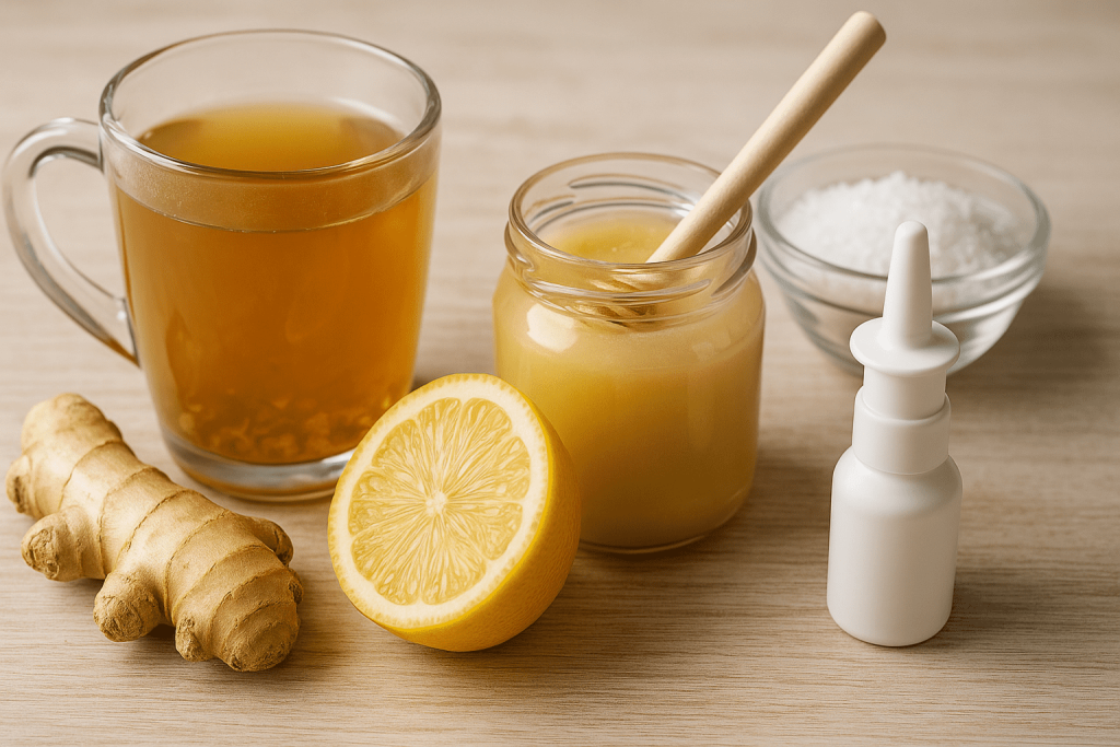 Natürliche Methoden, um Halsschmerzen schnell zu lindern: Gurgeln, Inhalationen, Wärme und bewährte Hausmittel, die effektiv und sicher wirken