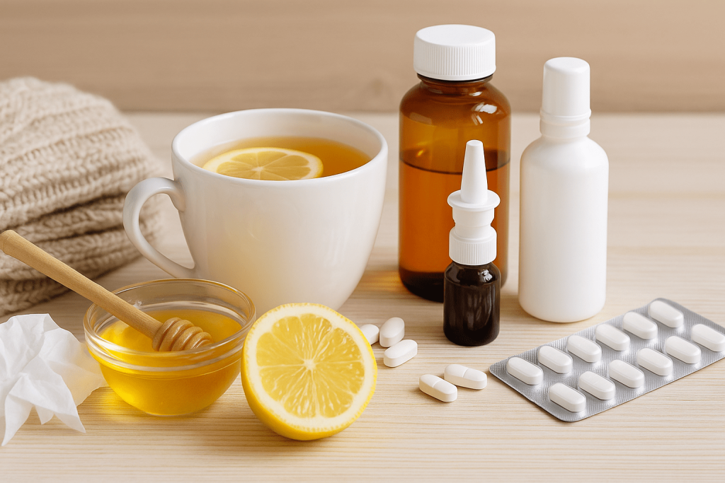 Wirksame Erste Hilfe bei Erkältung: Medikamente, Hausmittel, Kompressen und klare Empfehlungen zur schnellen Linderung der wichtigsten Symptome.