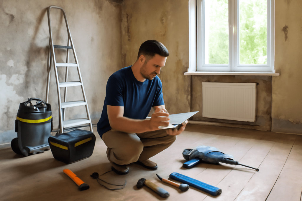 Wie man mit der Renovierung einer Wohnung beginnt: Detaillierte Anleitung Suchen Sie nach einer Anleitung, wie Sie mit der Renovierung Ihrer Wohnung beginnen können? Lesen Sie unsere detaillierte Schritt-für-Schritt-Anleitung mit nützlichen Tipps für einen erfolgreichen Start.