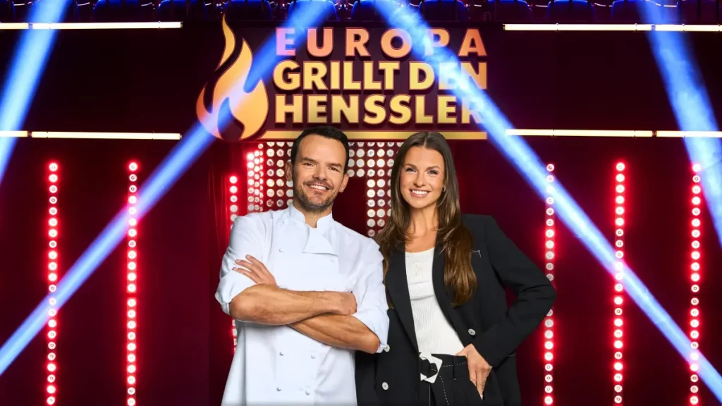 Vox startet „Europa grillt den Henssler“. Köche und Prominente aus 16 Ländern treten gegen Steffen Henssler an. Sendedaten, Gäste und Jury