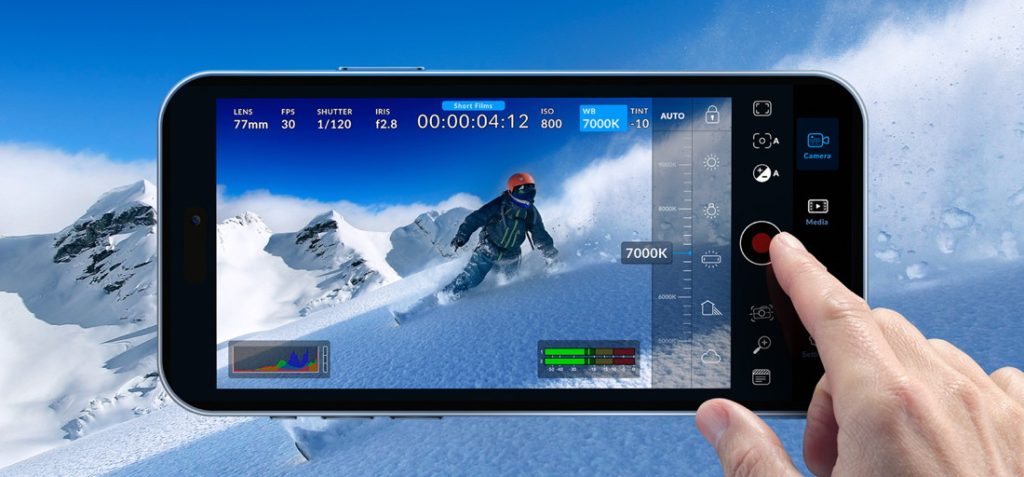 Blackmagic Camera 3.2 unterstützt Livestreams von iPhone und iPad Das Update Blackmagic Camera 3.2 für iPhone und iPad bringt Livestreaming auf YouTube, Twitch und Vimeo sowie Verbesserungen bei Leistung und Stabilität.