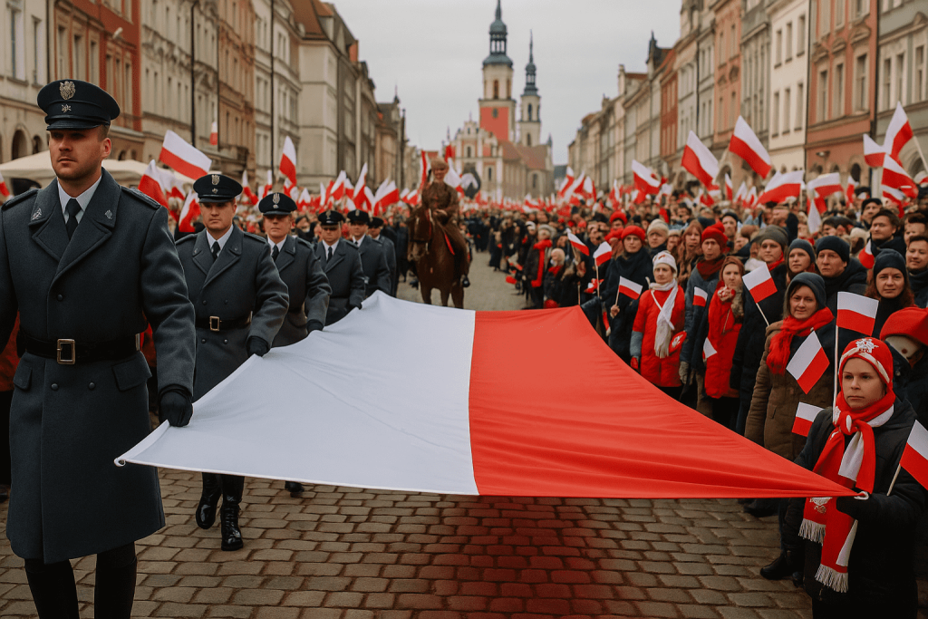 Am 11. November begeht Posen den polnischen Unabhängigkeitstag. Programm, Paraden, Konzerte und kulturelle Traditionen 2025