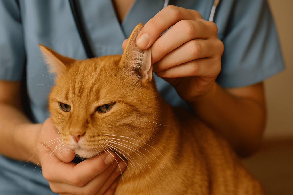 Wie man erkennt, dass eine Katze Ohrenschmerzen hat – und wie man ihr hilft Wie erkennt man Ohrenschmerzen bei Katzen? Symptome, Behandlung, Pflege und Prävention – praktische Tipps vom Tierarzt