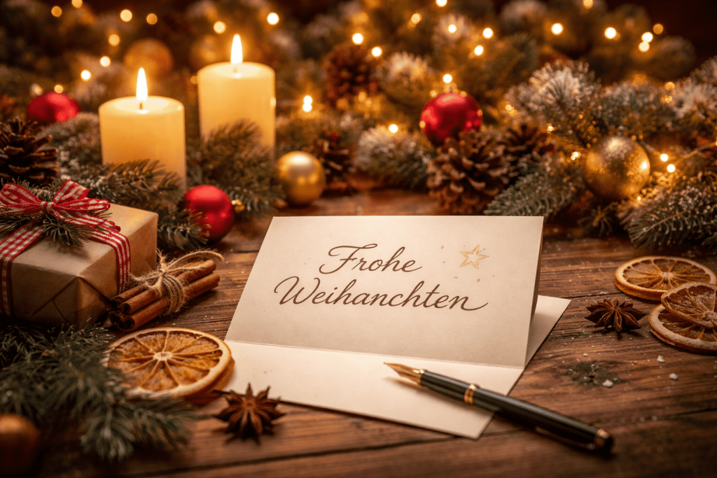 Weihnachtsgrüße in Deutschland: Beispiele in Vers und Prosa, kulturelle Regeln und der richtige Ton für private und geschäftliche Wünsche