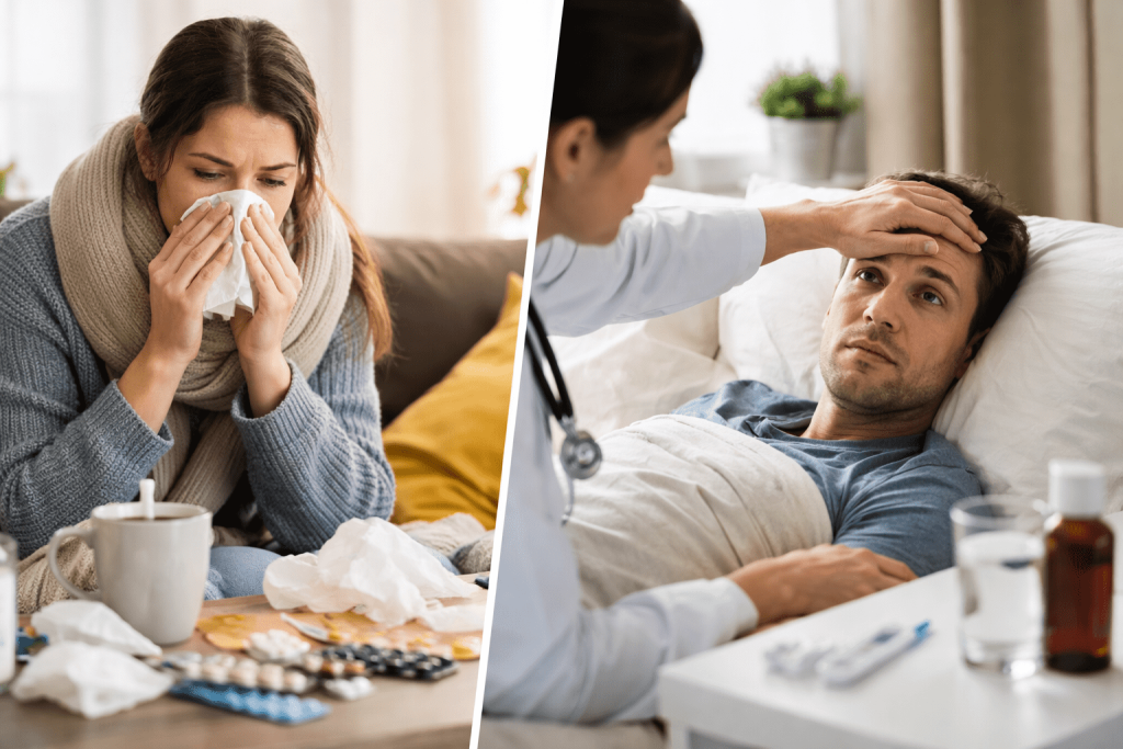 Erkältung oder Grippe: Symptome unterscheiden und richtig handeln Erkältung oder Grippe: Symptome im Vergleich, klare Unterschiede, praktische Tipps und Hinweise, wann ein Arztbesuch notwendig ist