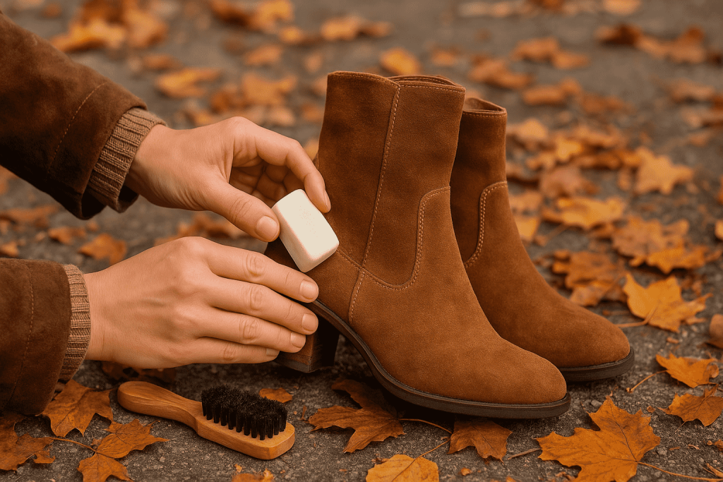 Pflege von Wildlederschuhen im Herbst und in der kalten Jahreszeit: ein praktischer Leitfaden Praktischer Leitfaden für die Pflege von Wildlederschuhen in der kalten Jahreszeit: Schutz, Reinigung, Tipps und geeignete Werkzeuge zur längeren Haltbarkeit