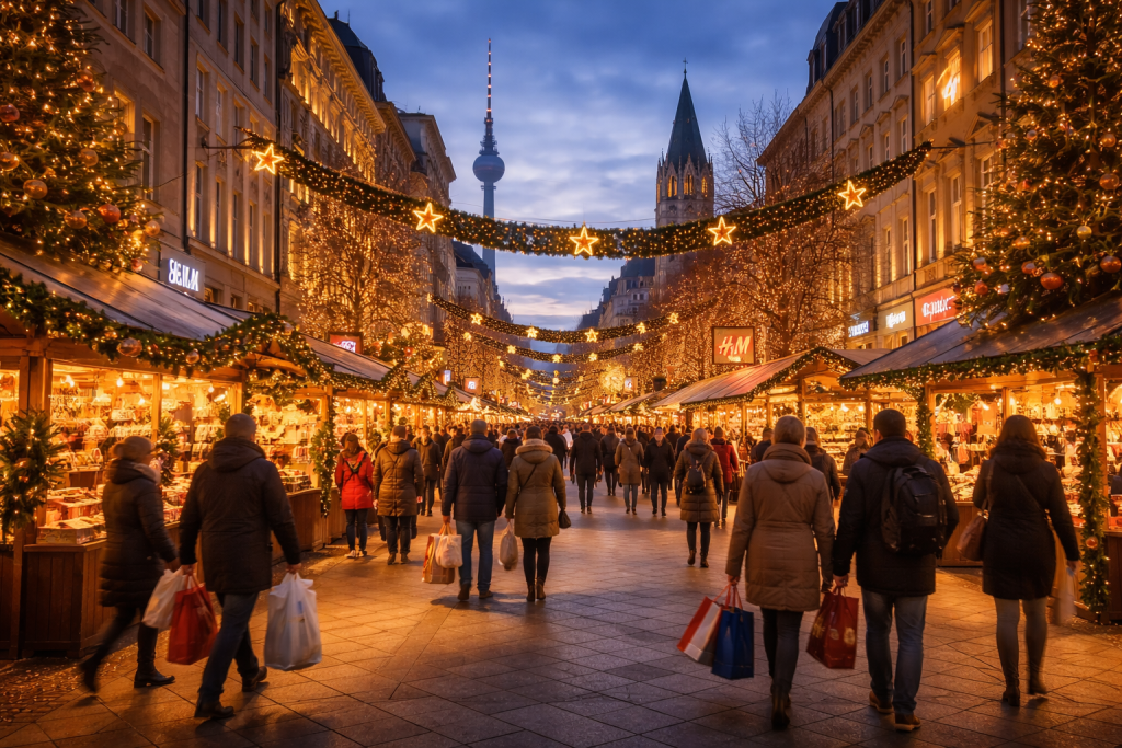 Öffnungszeiten der Geschäfte in Berlin, Hamburg und München am 24., 25. und 26. Dezember: Heiligabend, Feiertage und Einkaufsmöglichkeiten