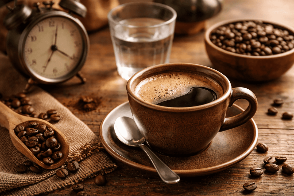 Darf man beim Intervallfasten Kaffee trinken? Erfahren Sie, welche Kaffeesorten erlaubt sind und wie Kaffee Fasten, Insulin und Abnehmerfolge beeinflusst.