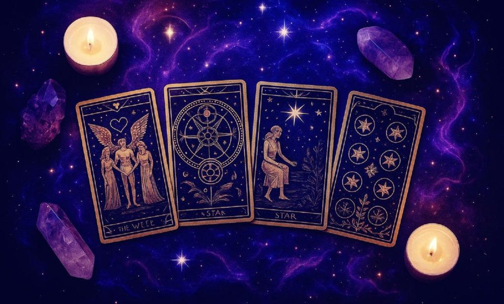 Tarot-Horoskop für heute, 1. Februar 2026, für alle Sternzeichen Tarot-Horoskop für heute, 1. Februar 2026, für alle Sternzeichen. Praktische Tipps und Vorhersagen für Liebe, Arbeit und Gesundheit.