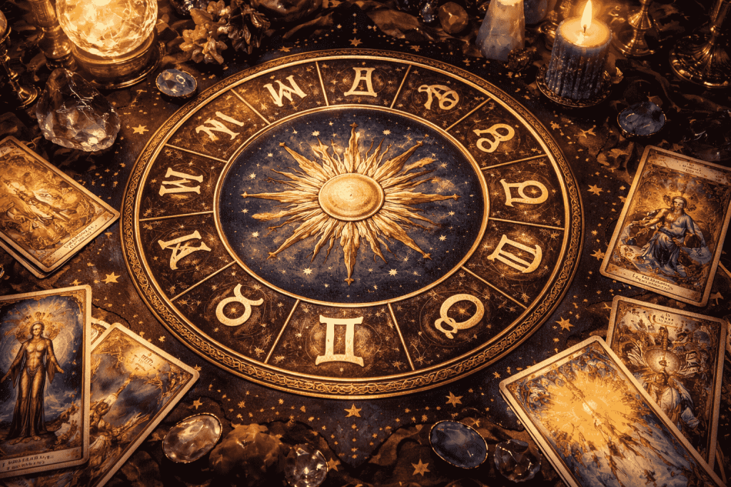 Tarot-Horoskop für heute, den 8. Januar 2026, für alle Sternzeichen Tageshoroskop der Tarotkarten für den 8. Januar 2026 für alle Sternzeichen mit detaillierten Prognosen, praktischen Ratschlägen und energetischen Hinweisen