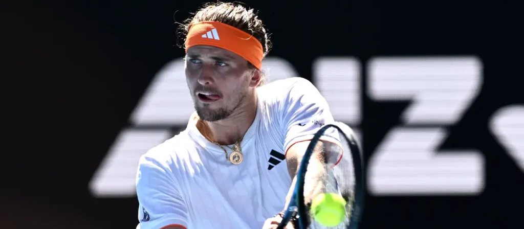Alexander Zverev steht nach einem Viersatzsieg gegen Gabriel Diallo in der zweiten Runde der Australian Open, trotz schwierigen ersten Satzes