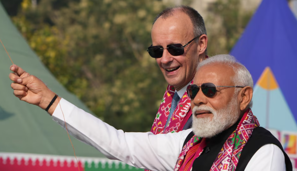 Deutschland und Indien vertiefen strategische Partnerschaft nach Besuch von Kanzler Merz Deutschland und Indien vertiefen strategische Partnerschaft nach Besuch von Kanzler Merz. REUTERS / Amit Dave