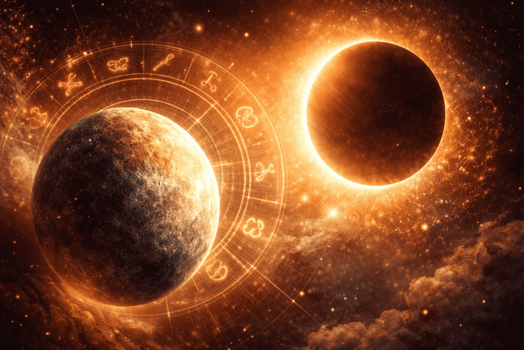 Rückläufiger Merkur und Finsterniskorridor 23. Februar – 1. März 2026: gefährliche Tage, Verbote der Woche und praktische Astrologen-Tipps.