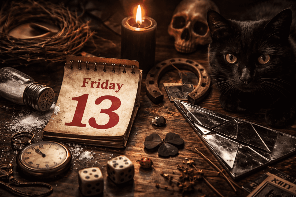 Freitag, der 13., in Deutschland und weltweit: Aberglaube, Verbote, Traditionen und praktische Tipps für einen sicheren und stressfreien Tag.