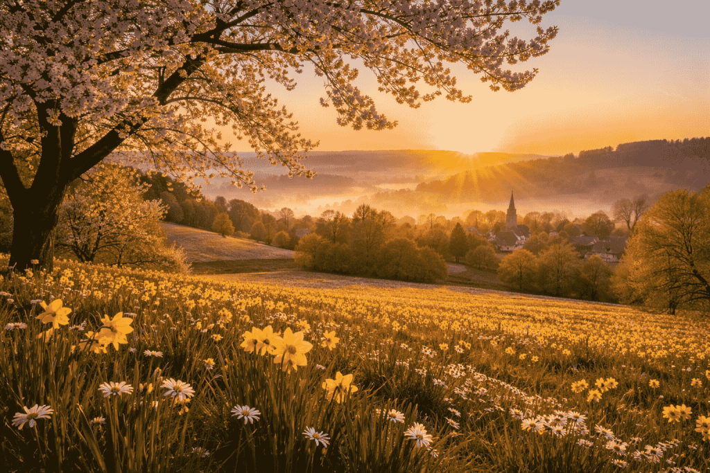 Frühlings-Tagundnachtgleiche am 20. März 2026 in Deutschland: Geschichte, Traditionen, Aberglauben und praktische Tipps für Harmonie und Gesundheit.