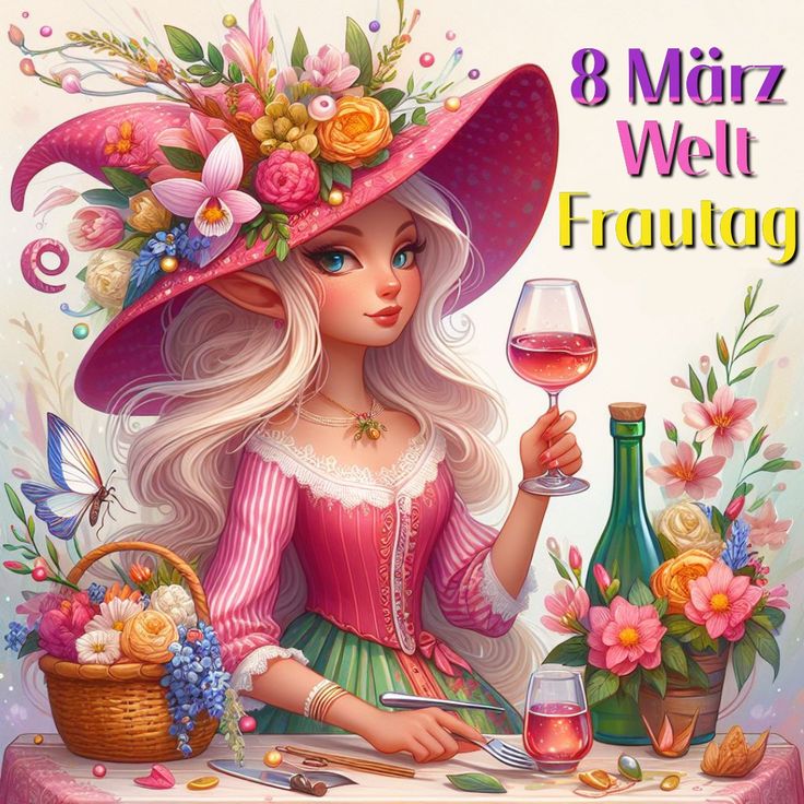 Originelle Glückwünsche zum 8. März: schöne Worte und Karten