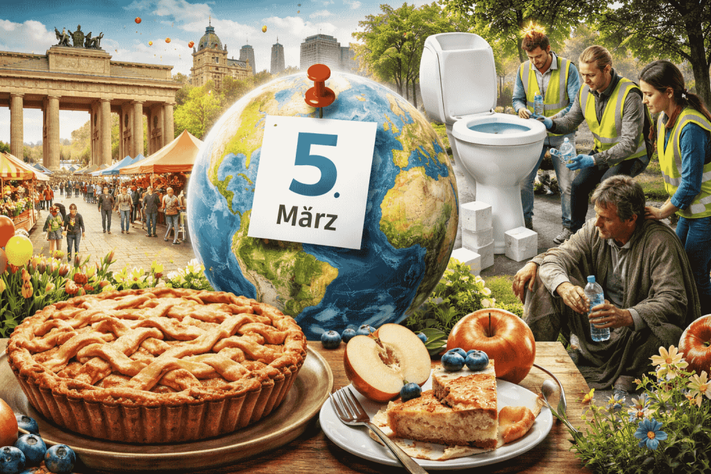Was feiert man am 5. März in Deutschland und weltweit: Geschichte, Traditionen, Fakten Feiertage am 5. März in Deutschland und weltweit: historische Ereignisse, Entdeckungen, Traditionen und Tipps für Feierlichkeiten. Praktisch und interessant.