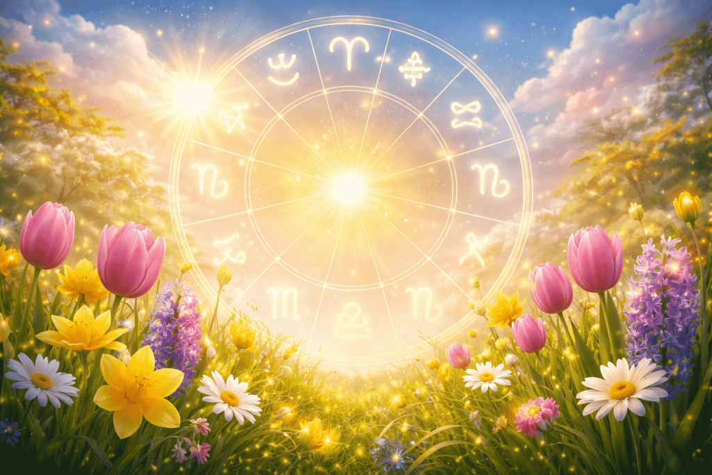Horoskop für April 2026 für alle Sternzeichen. Vorhersagen zu Liebe, Karriere und Gesundheit helfen, sich auf wichtige Ereignisse des Monats vorzubereiten.