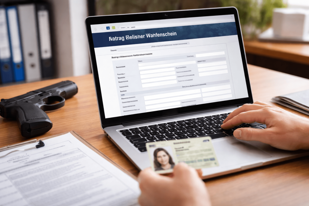 Kleiner Waffenschein online beantragen 2026: Geht das in Deutschland wirklich