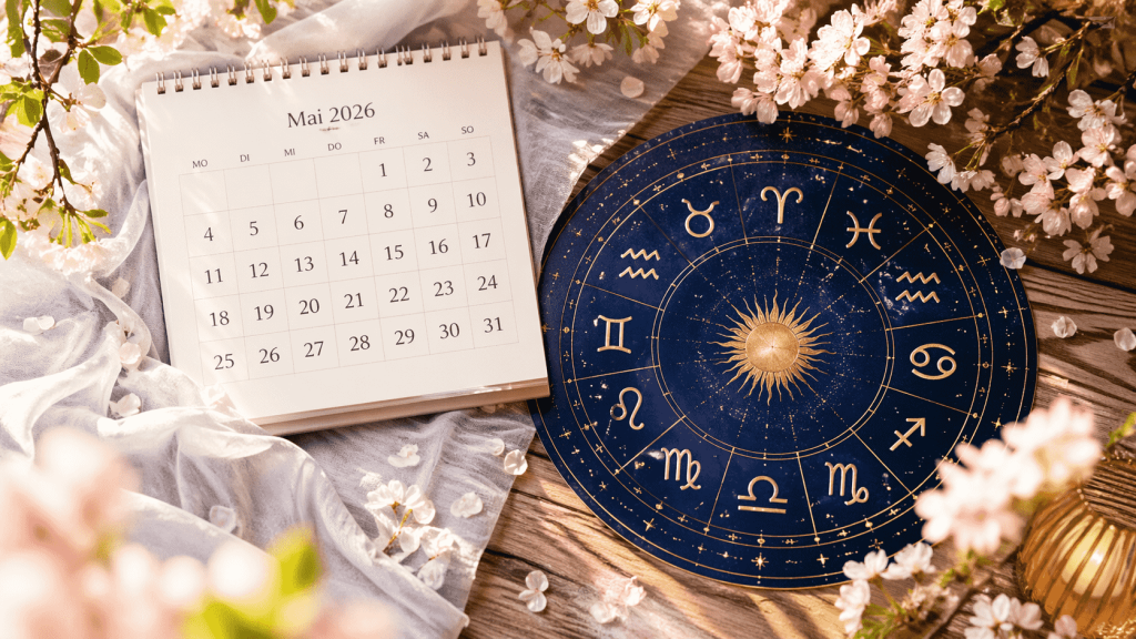 Horoskop für Mai 2026 für alle Sternzeichen: Liebe, Geld, Beruf, Risiken des Monats und praktische Tipps für den Alltag.