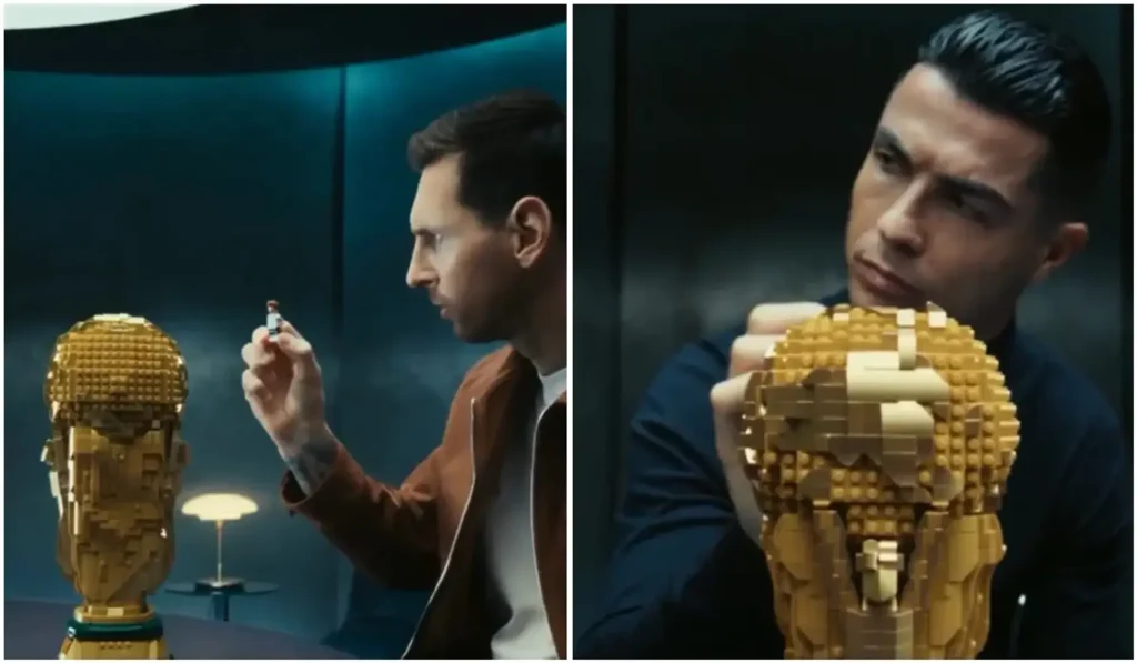 Lego präsentiert eine Fußballserie zur WM 2026 mit Messi, Ronaldo, Mbappé und Vinícius. Minifiguren, Modelle und Sets für Sammler und Fans.